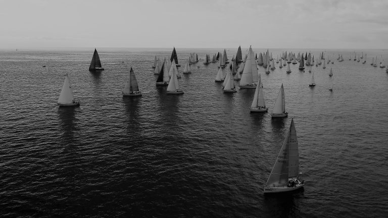 Partenza millevele 2017 vista dal drone