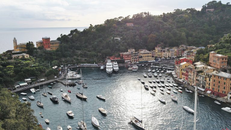Portofino vista dal drone
