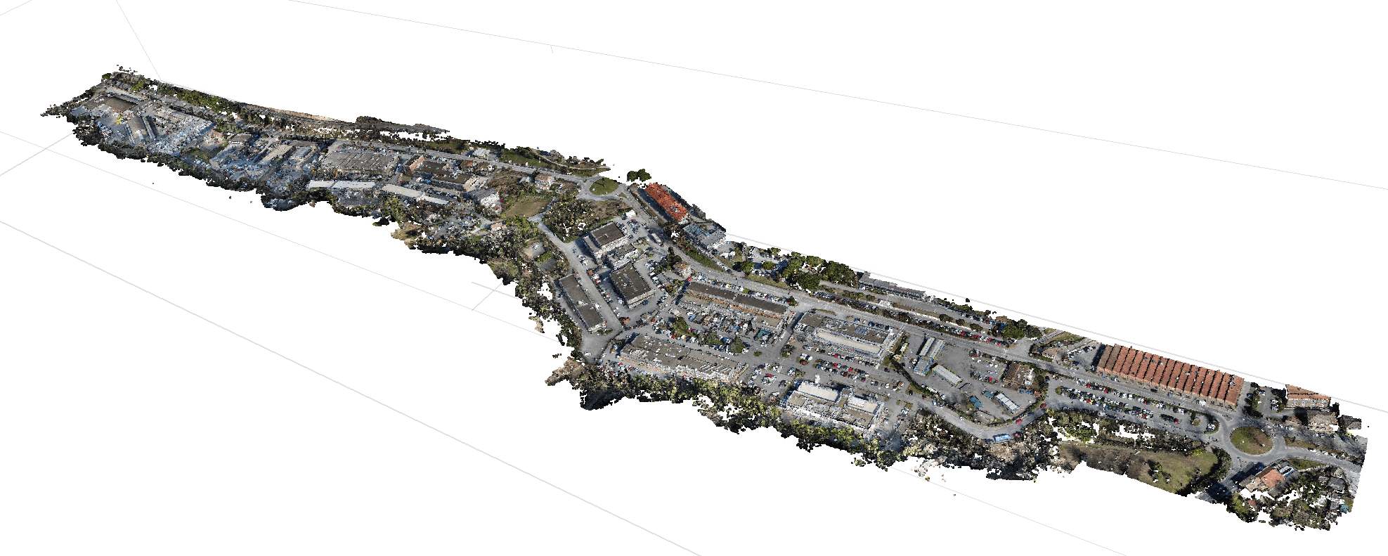 Modello 3D urbano
